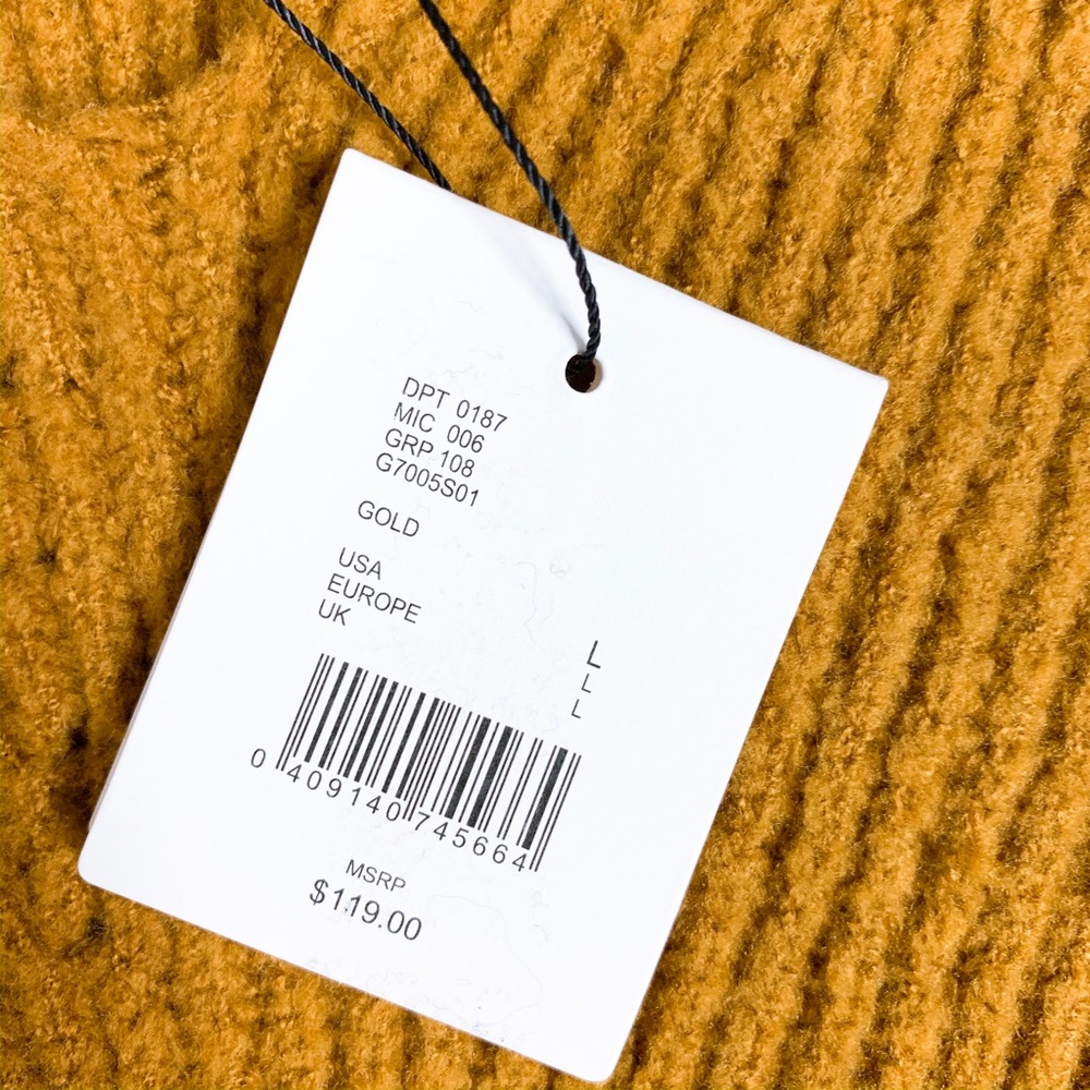 GIBSON LATIMER Oversized Chunky Knit Sweater - Picture 8 of 8